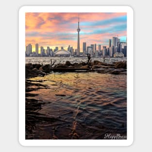 Toronto Skyline Sticker